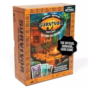 Exploding Kittens Survivor: The Tribe Has Spoken 3-6 Players - Ages 8+ - 30 Minutes to Play - Official Card Game for Survivor Fans - Family Game Night, Card Game