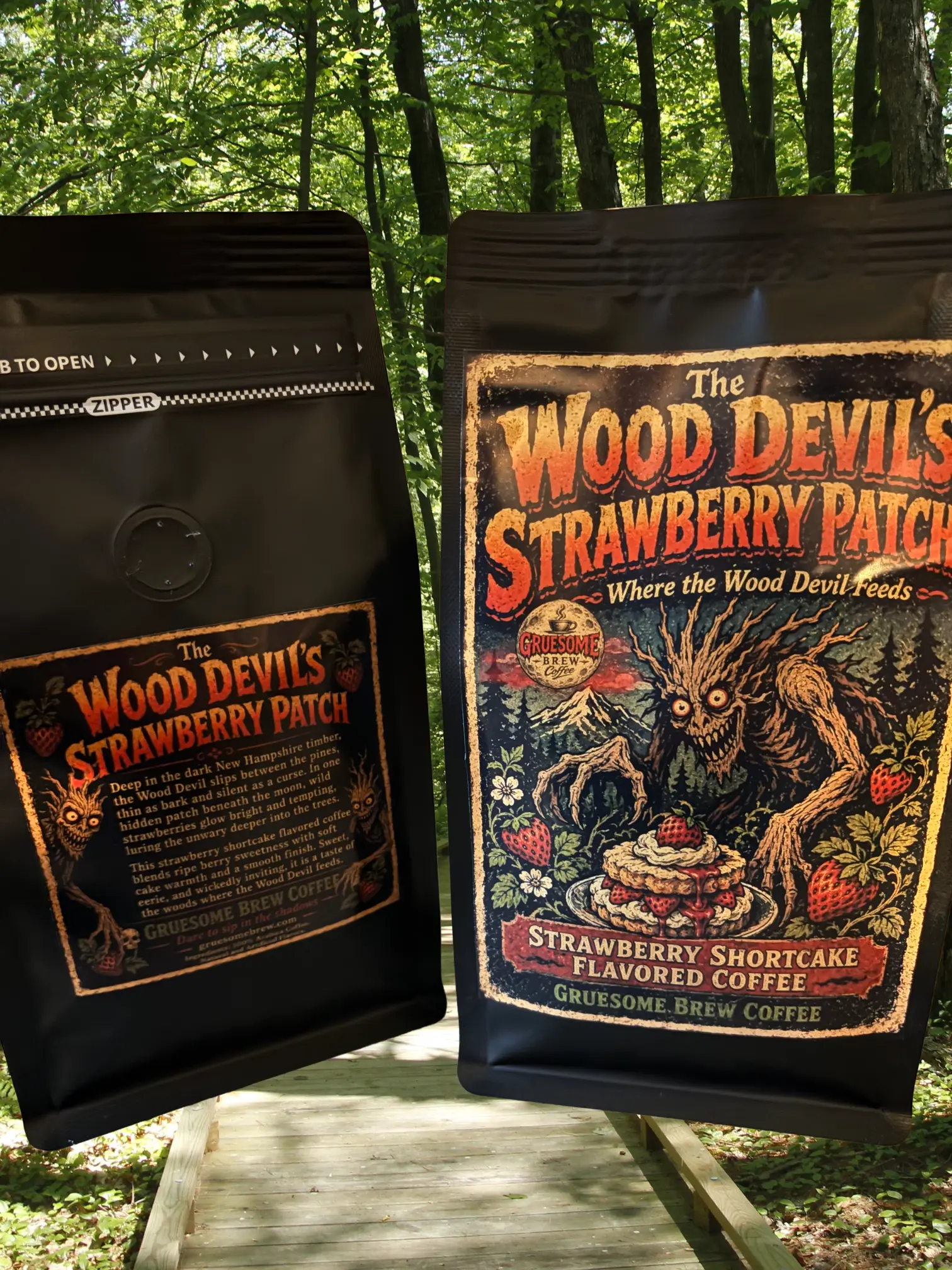 The Wood Devil's Strawberry Patch -Strawberry Shortcake Coffee