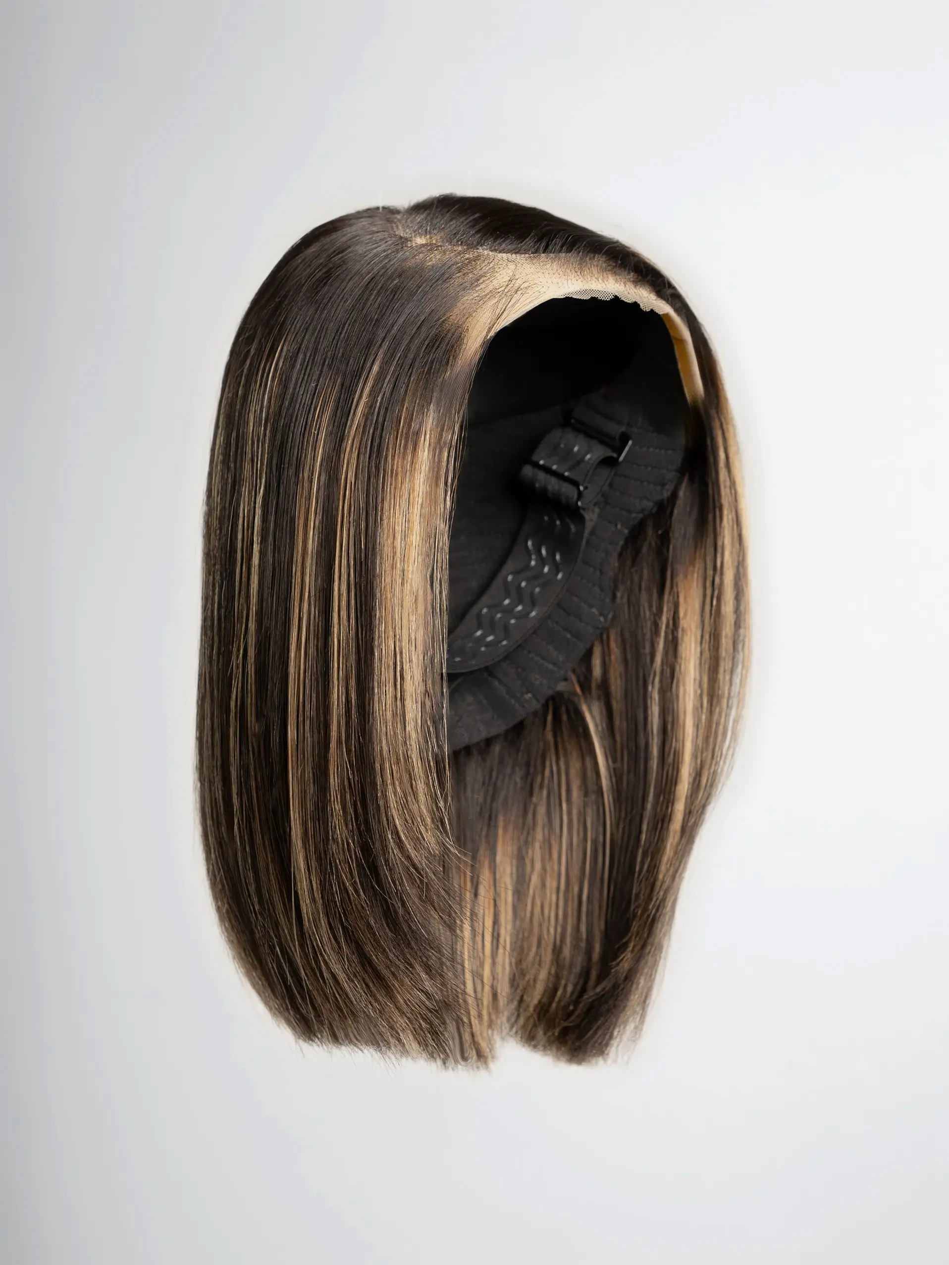 Professional But Fashionable! Balayage Highlight Straight Lace Closure Bob Wig