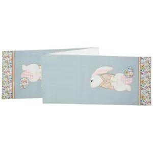 Bunny Eggs Table Runner by Valerie