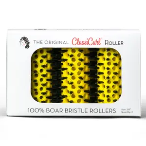 ClassiCurl Roller - Yellow - Size 1 1/2" - Hair Styling Tool Haircare Heatless