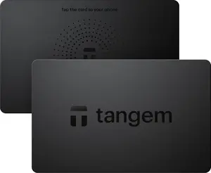 TANGEM Crypto Wallet  – Trusted Cold Storage Hardware Wallet for Bitcoin, Ethereum, NFTs & Altcoins – Offline Crypto Cold Wallet