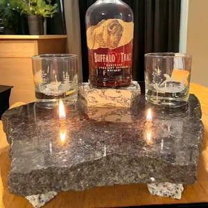 Glowing Granite Liquor/Wine Display