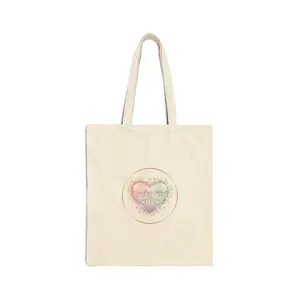 Lucky Girl 2026 Heart Manifest Luck Tote | pastel metallic charm, angel number
