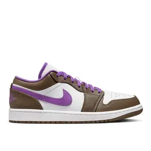 Nike Air Jordan 1 Low Purple Mocha 553558-215 Men's Fashion Sneaker New