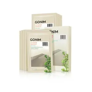 GONIM Deep Hydration Facial Mask Deep Moisturizing Korean Sheet Mask Gentle Skincare for Sensitive Skin Nourishing Serums 15 pcs