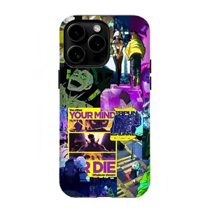 Cyberpunk Anime Fan Phone Case, Perfect Gift For Edgy Gaming & Anime Lovers, Tough phone case,for iPhone 17 16 15 14 13 12 11 Pro Max for Samsung S21–S25 Plus Ultra,Gifts For Fans, Phone Accessories