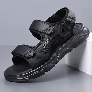 Men’s Outdoor Casual Sandals – Summer Breathable Velcro Beach Shoes & Outdoor Non-Slip Sports Shoes