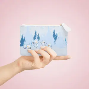 Jolly Snowman x Cozy Gingerbread Clutch Bag | Double Sided