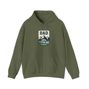Dad Outdoors Patch hoodie | Life Is Better Outdoors sweatshirt