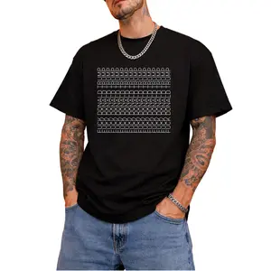 Cultural Heritage Graphic T-Shirt with Polynesian Tribal Striped Design
