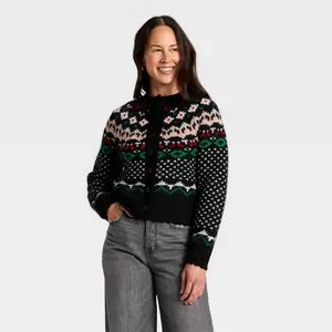 Women's Merriment Cardigan Sweater - Universal Thread