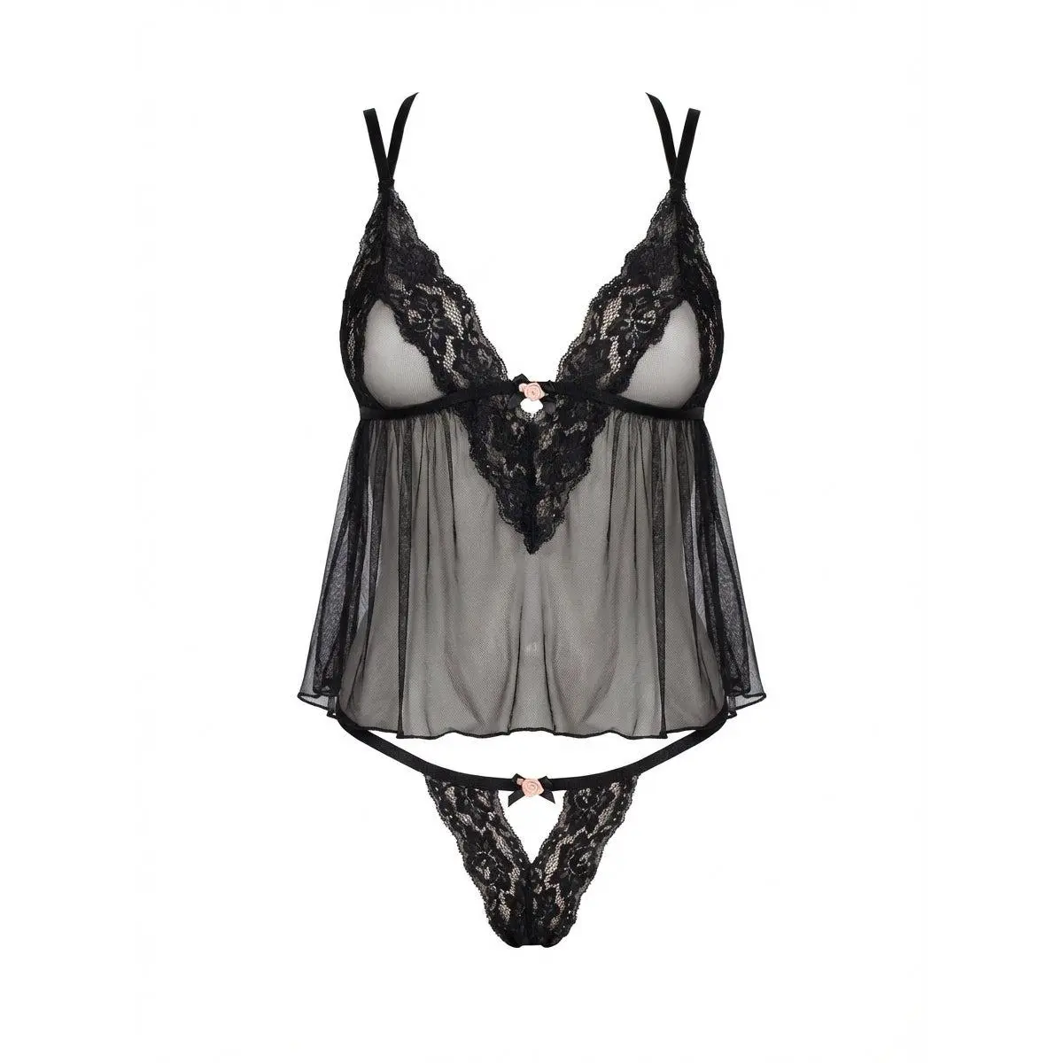 Sheer Madness Babydoll Set