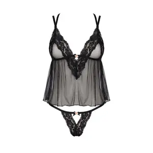 Sheer Madness Babydoll Set