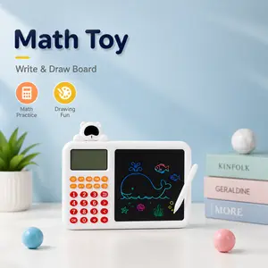 Electronic Math Game for Kids| Smart STEM Learning Toy to Master Addition & Subtraction| Engaging Educational Hobby for Ages 3+| Perfect Birthday & Christmas Gift for Home & Road Trips portable
