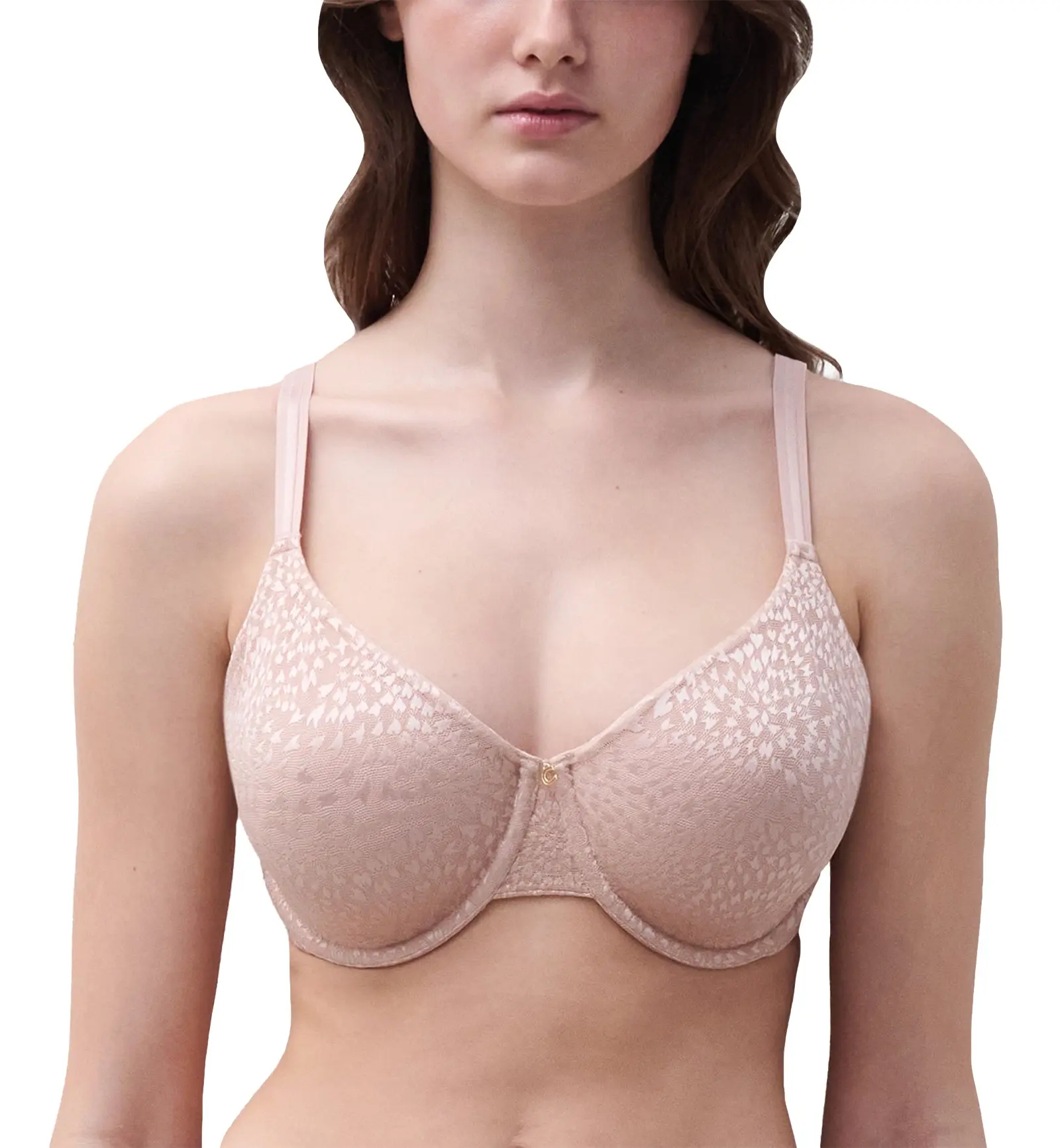 Chantelle Magique Seamless Unlined Underwire Minimizer Bra (C19UM1) - Rose