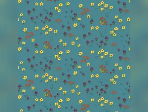 Farm Days | Itsy Bitsy Bloom - Azure by Belle & Boo for Michael Miller | DDC11876-AZUR