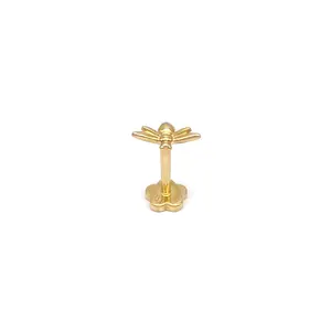 14k Bee Internal Threaded Stud