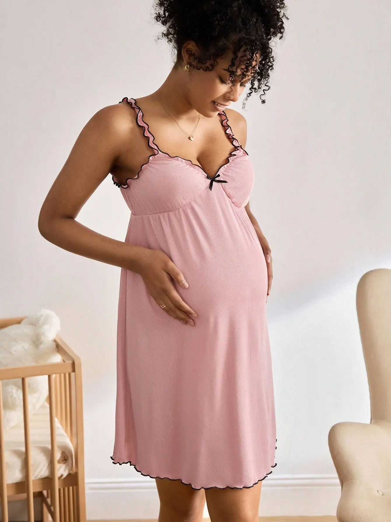 Zesty Maternity Casual Basic Fashionable Maternity Nursing Sleepwear Maternity Dress Pregnancy Women Maternity Sleepwear