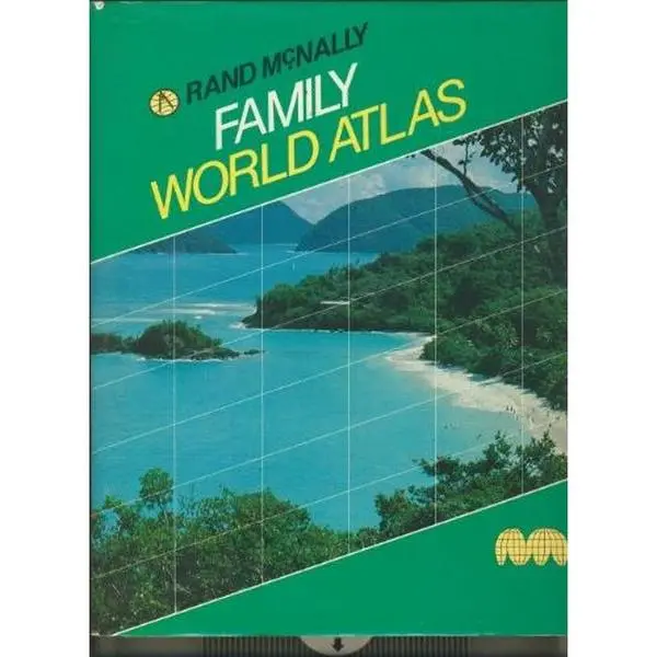 USED-Rand McNally Family World Atlas by Rand McNally & Company (Hardcover)