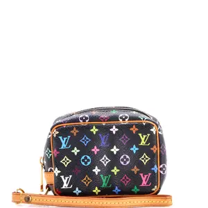 Pre-owned Louis Vuitton Canvas Coated Small Leather Goods Wapity Trousse Pouch Monogram Multicolor by Rebag