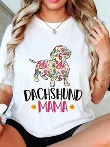 Calling all Dachshund Mamas!  Celebrate your wiener dog in the comfiest short sleeve tee! Grab yours today! ️ Tshirt Womenswear