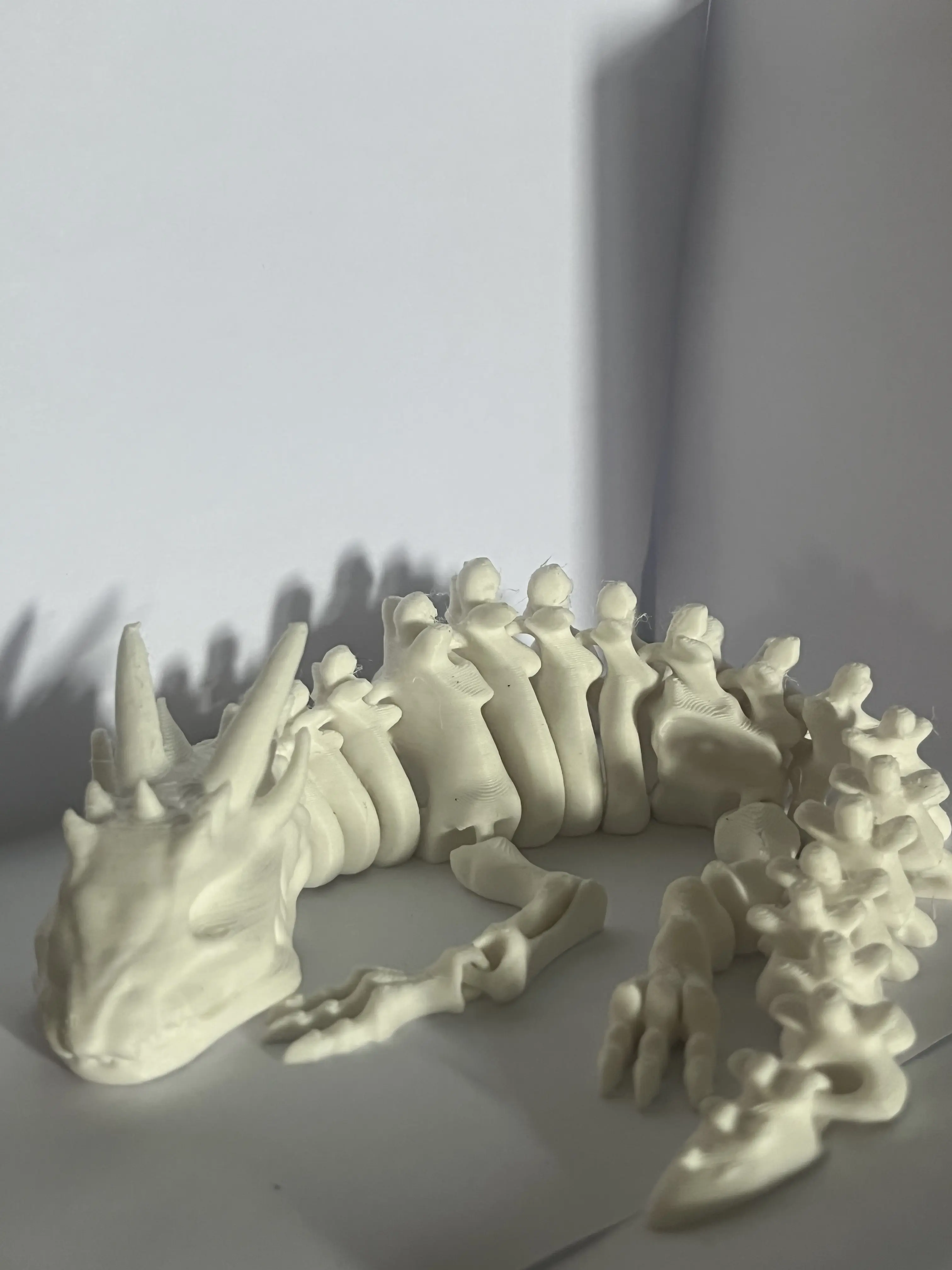 Articulated Dragon Fidget Toy – Poseable 3D Printed Dragon Stress Relief Sensory