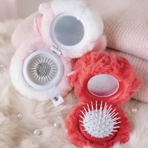 Yooki Heat Charging Station Mirror and Hair Comb Series Plush Toy