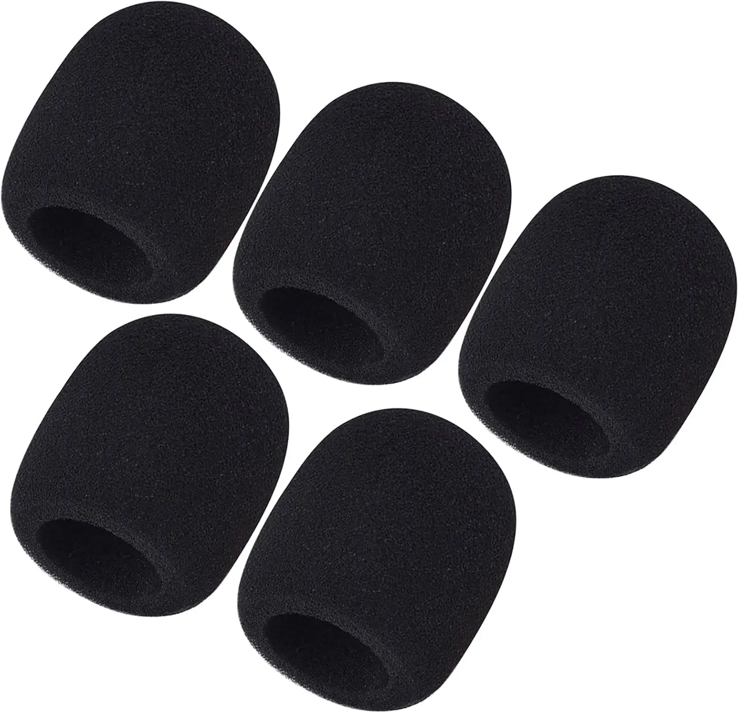 5 Pack Foam Mic Cover Handheld Microphone Windscreen (5 Pack) 5 Pack Foam Mic Cover Handheld Microphone Windscreen (5 Pack)