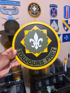 2nd Cavalry Regiment Patch Display