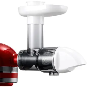 Masticating Juicer Attachment for  Stand Mixers, Masticating Juicer, Slow Juicer Attachment for  Stand Mixers, White(Machine/Mixer Not Included)