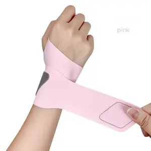 Adjustable Compression Wrist Wrap - Stabilizes Wrist for Gym, Tennis & Computer Use, Wrist Support Brace