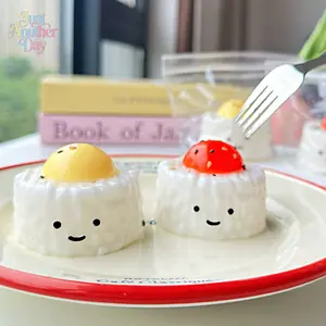 Cute Sushi Rice Ball Squeeze Toy Slow Rising Squishy Fidget Toy Realistic Food Stress Relief Toy for Kids and Adults, Perfect for Anxiety Relief and Gift