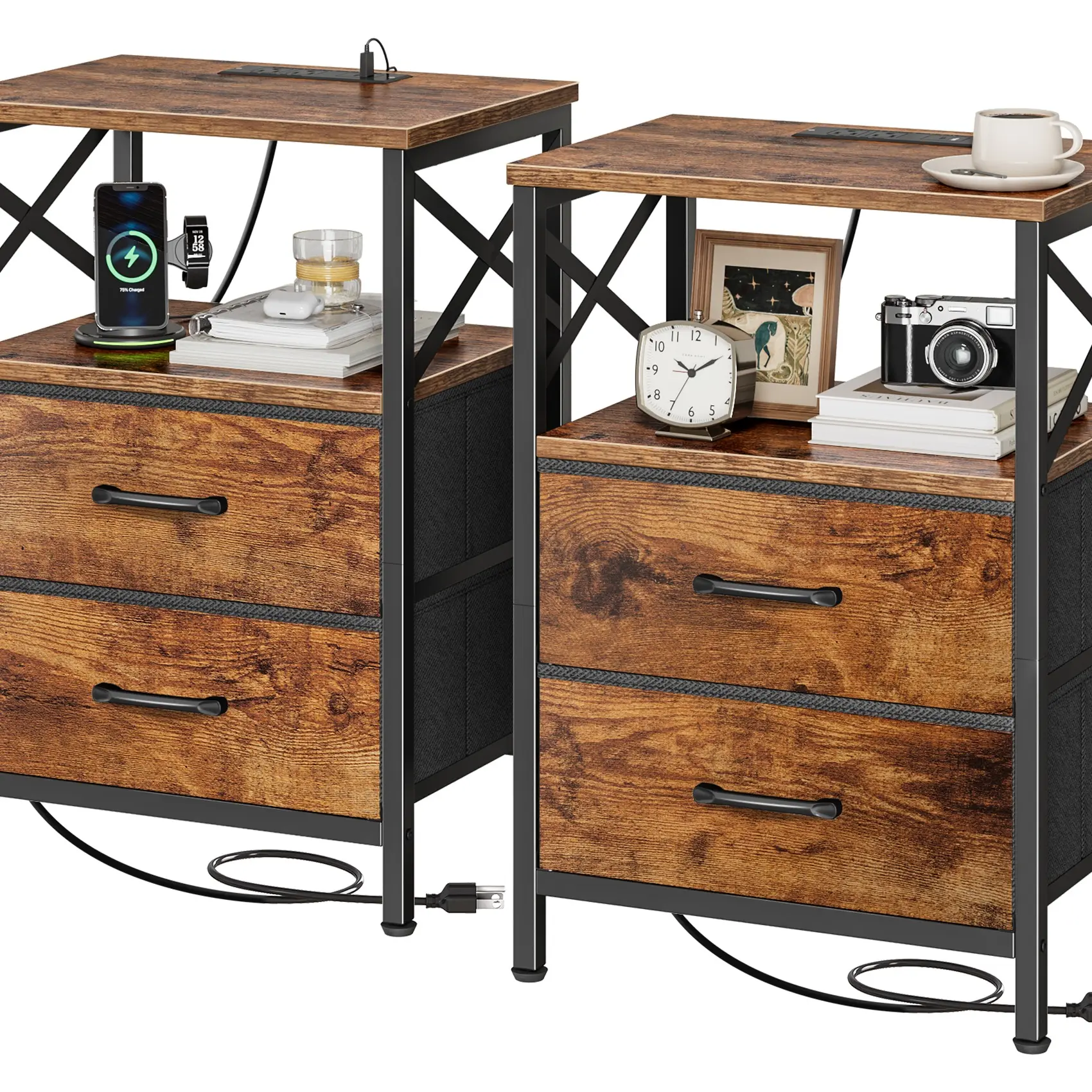 Rustic Brown Set of 2