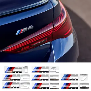 Trunk Badge Sticker for Bmw Models, Compatible with E46 E60 E64 F10 F20 F30 F06 F12 F13 E90 E92 E93 F80 F82 M1 M2 M3 M4 M5 M6 M8