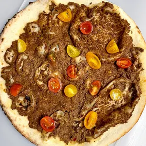 Bolina Pizza Gourmet Plant-Based Frozen Pizza - Non-GMO, Organic Ingredients - 12" Artisanal Vegan Pizzas - Garlic Confit, Olive Tapenade, Ratatouille, Romesco