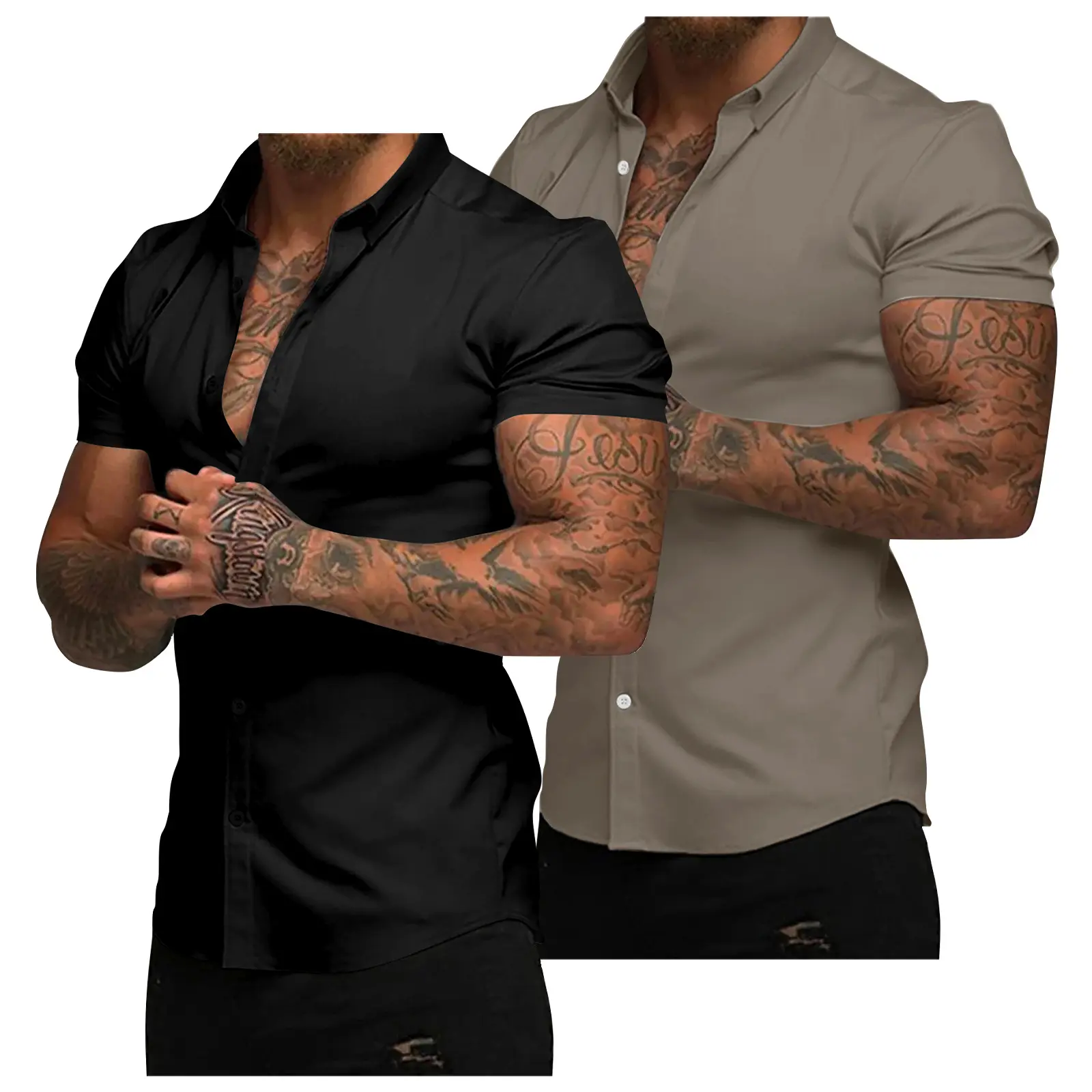 Black/Khaki