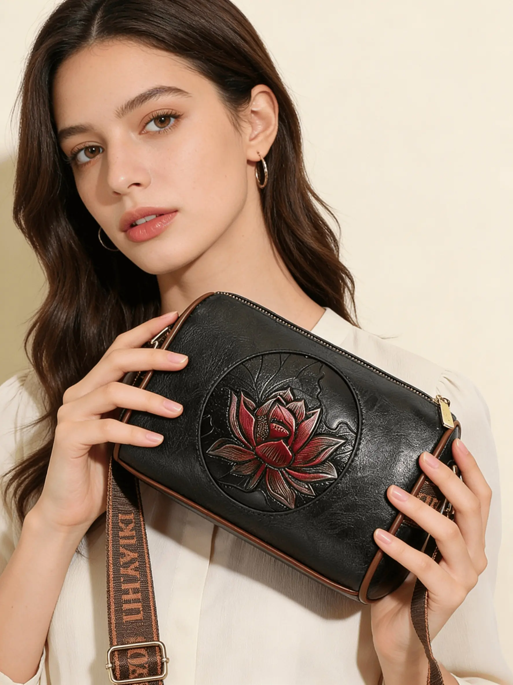 Fashiona Women's Crossbody Bag, Single Shoulder Handbag Purse, Fashionable Patterned Bag, Stylish and Practical Accessory, Perfect for Daily Use and Outings