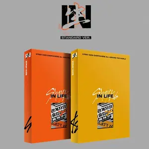 STRAY KIDS – IN LIFE [Standard Ver.] K-Pop Album CD + Photobook + Photocards (A/B Version)