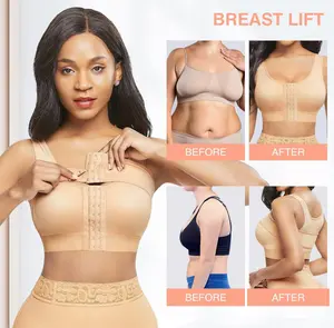 Post Surgery Compression Bra Front Closure