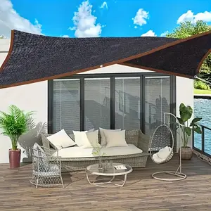 1pc Durable Outdoor Shade Sail – UV Protection, Wind Blocker and Privacy Shade Cover, Rectangle Sunshade for Patio, Garden, Yard, and Outdoor Events