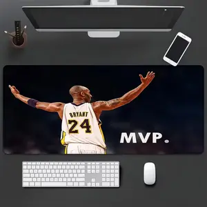 Bryant #24 MVP Rubber Mouse Pad - Non-Slip, Washable - Large Extended Gaming Desk Mat