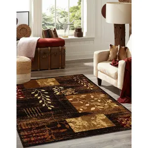 Brown Cafe Rug