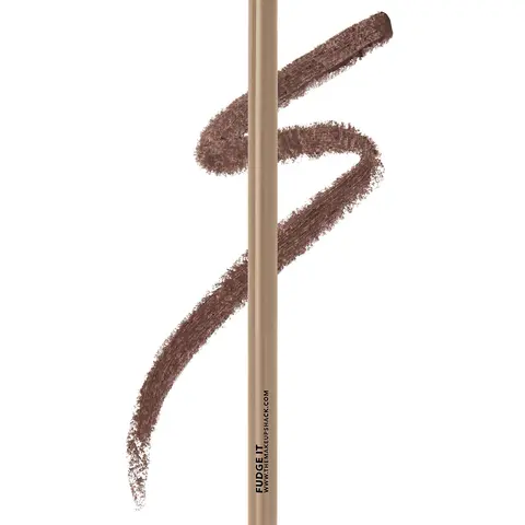 The Makeup Shack Fudge It Lip Liner, Cool Nude Tone for Perfect Lips Wooden Lip Pencil
