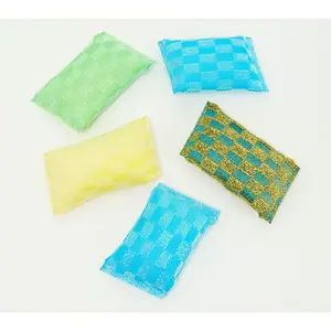 Squeezzee Set of 5 Soap Filled Scrubber Sponges Squeezzee Set of 5 Soap Filled Scrubber Sponges