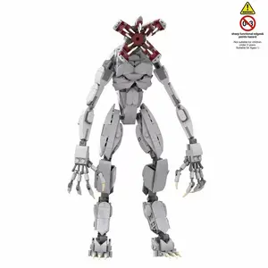 617pcs Classic Movie Stranger Things Monster Building Block Model, Collectible Horror Toy Gift, Holiday Gift, Collection Item