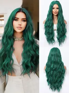 26 Inch Wave Long Curly Wig for Women, Stylish Full Headpiece, Perfect for Photography, Daily Wear, Role Play, Parties