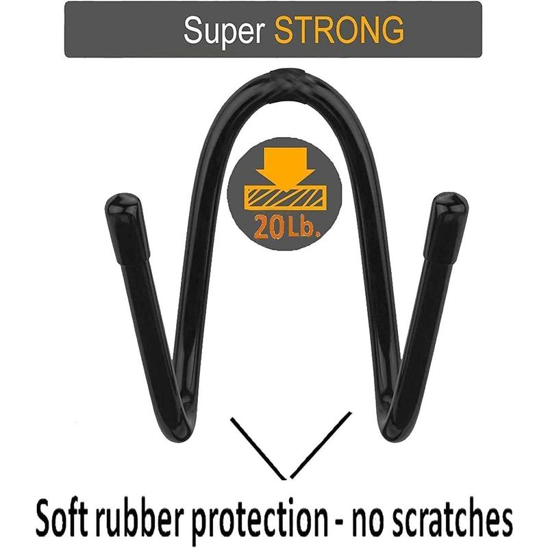 2 Pack Wall Storage Display Rack - Bow Hanger Hooks Wall Holder - No  - Hold up to 20 Lbs - Hold 2 Bows