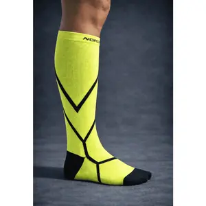 Velocity Compression Socks - Long - Flash Yellow