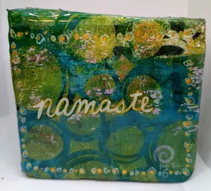 Namaste:  Meditation Icon